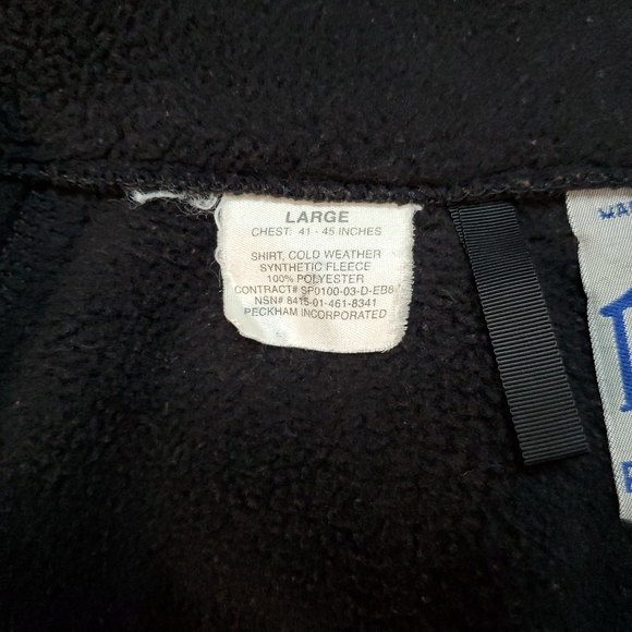 *SOLD* DSCP Peckham Polartec Zip Fleece Military Jacket - Picture 8 of 12